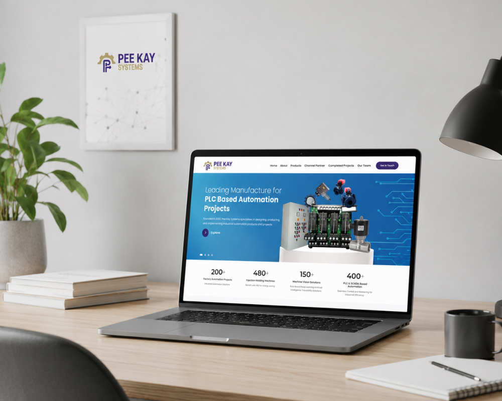Manufacturing Website Design